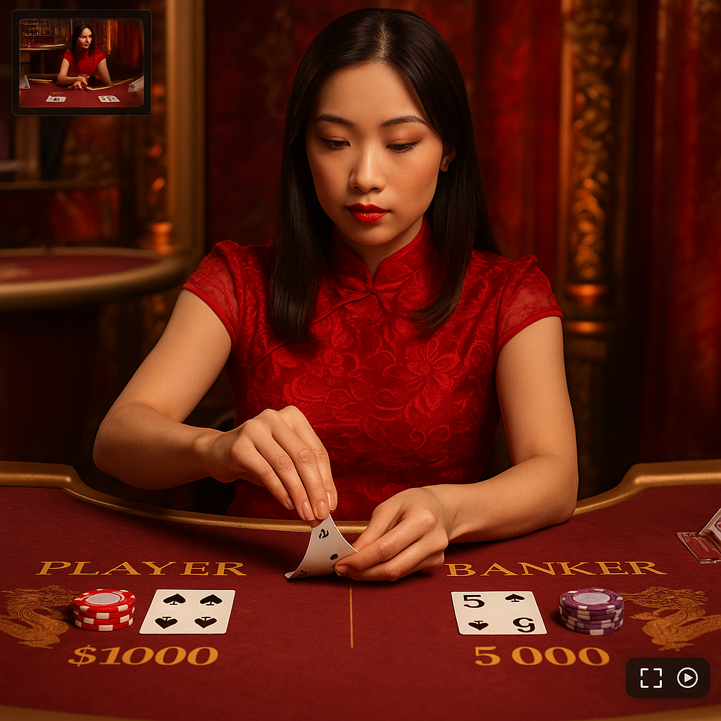 HugoBets - Live Baccarat Casino Experience
